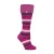 Dames Multikleur Gestreepte Patroon Lange Wellington Boot Thermosokken