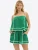 Imily Bela Broekpak  grasgroen / wit