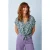 Keeva Azores blouse in beacon blauw
