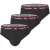 Reebok Heren Wiggins Sports Briefs (Set van 3) (Zwart)