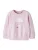 NAME IT Sweatshirt ‘NMFVISUS’  rosé / lichtroze / offwhite