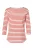 Caroline Tensen Oxford Streep Top Wit / Oranje