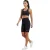 Reebok Slim-fit legging met glitters voor dames (Zwart)