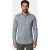 R2 Amsterdam Overhemd heren Blauw Knitted polyester sorona shir 134.WSP.013/014