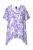 Ulla Popken Tuniek  lila / wit