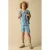 Sissy-Boy gestreepte casual short blauw