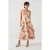 LK Bennett Lucy Neon Midi Dress Pink
