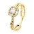 Solitaire Diamonds 0,33 Cts luxe sieraden Yellow Gold