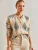 Bianco Lucci Gebreid vest  beige / grijs / natuurwit