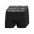 Crosshatch Heren Astral Boxershorts (Set van 5) (Zwart)