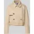 Tommy Jeans relaxed fit trenchcoat van katoenmix