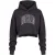 TRENDYOLMİLLA Dames Grijs Met slogan Lang, Relaxed fit Sweatshirts