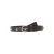 Dames leren riem met studded COMMA