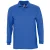 SOLS Heren-Winter II Poloshirt met lange mouwen van Piqué katoen (Koningsblauw)