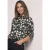 Shirt met col en trekkoord
