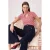 TRENDYOLMİLLA Dames Rood Gestreept Kort Getailleerd Blouses