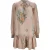 Alexander McQueen minijurk van zijde met bloemenprint