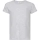 Fruit Of The Loom Meisjes Kinderen Valewewight T-shirt met korte mouwen (Heather Grijs)