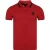 Plein Sport Twin Tipped Collar Tiger Design Op De Rug Rood Poloshirt