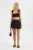 Lieve hals crop top met een strikdetail