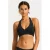 Seafolly voorgevormde halter bikinitop E-cup zwart
