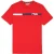 FILA Sidney Tee With Block Stripes True Red