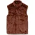 Vero Moda Vmjsonjapoppy faux fur waiscoat –