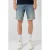 QS regular short light blue denim