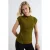 TRENDYOLMİLLA Dames Groen Effen Lang Getailleerd Blouses