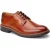 Base London Durham Leren Heren Veterschoenen in Verbrand Tan