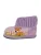 BECK Huisschoenen ‘Kitz’  olijfgroen / lavendel / donkeroranje / rosa