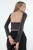 Slim Fit Crop Blouse met Rugdetail