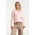 Smashed Lemon Gebreide top met v-hals en strikdetail |