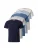 ABOUT YOU Shirt ‘Peter’  blauw / donkerblauw / grijs gemêleerd