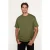 T-shirt met rechte pasvorm, ronde hals en korte mouwen