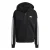 Dames fleece hoodie met rits adidas Essentials 3-Stripes