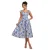 Damesjurk Goddiva Floral Print A-Line