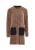 Faina Vest Dames Donker roze zwart