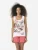 KOROSHI Top  koper / grijs / rosa / wit