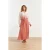 Smashed Lemon 25143 rayon satin maxi rok |