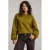 Pink Noir katoenen sweater met backprint – groen