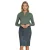 Polo blouse met hoge kraag dames Nife