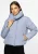 Wittchen Dames Oversized Gewatteerde Jas Blauw Polyester