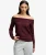 Bardot Gebreide Trui Slanke Pasvorm Red