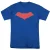 Batman Unisex T-Shirt voor Volwassenen (Royaal Blauw)