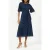 French Connection Cecilia Delphine Midi Dress Marine