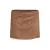 Shoeby suèdelook korte skort – bruin