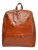 Anna Luchini Brown Rundleer Tas