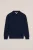 WE Fashion – Jongens fijngebreide polo – Regular fit – Donkerblauw – Katoen –