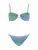 Shiwi Bikini ‘Demi’  blauw / groen